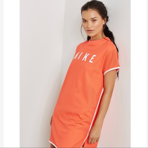 nike dress orange